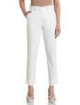 Symbol Premium Women's Mid Rise Cotton Tapered Trousers (Flexi-Waist | Smart Casual Pants) (Available in Plus Sizes)