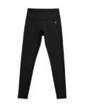 Women's Athletic 2-Piece Compression Set, Black Long Sleeve Lycra Spandex Crop Top with High Waist Leggings, Performance Stretch Fabric, Athletic Fit, Quick Dry, Gym wear