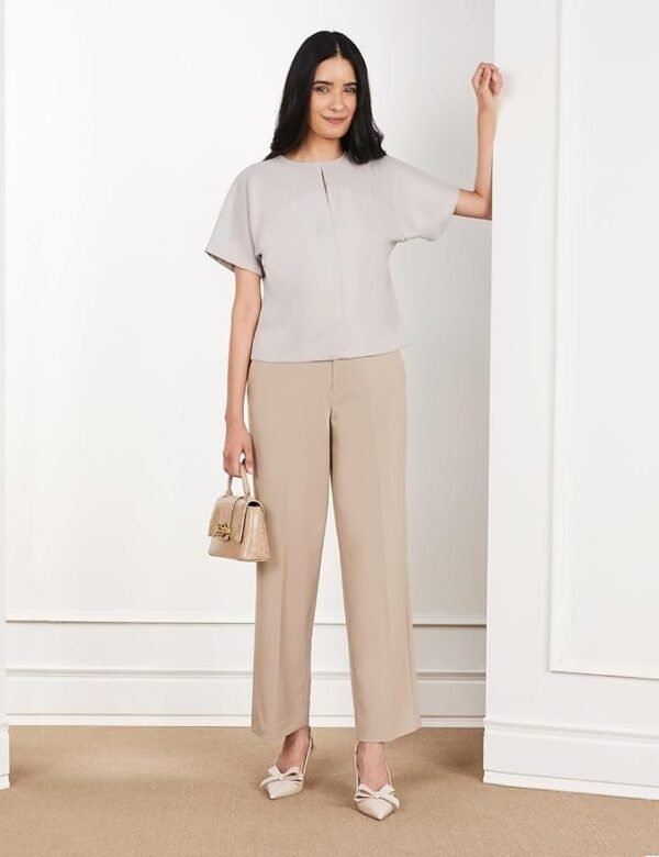 Women's Pleated Rayon Trousers
