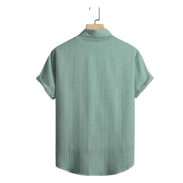 Boys Regular Fit Solid Casual Shirt with Spread Collar – Comfortable Shirts