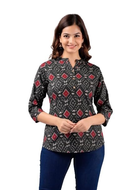 Women's Smocked Peplum Top