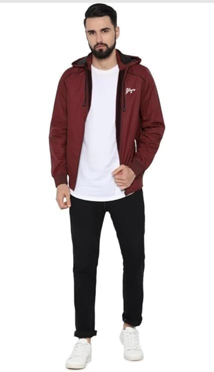 Men's Sherpa-Lined Hoodie