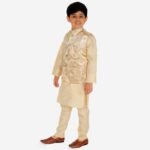 Pro-Ethic Style Developer Boys Silk Kurta Pajama For Kid's Ethnic Wear