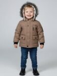 TUTE Stylish Infant Winter Jacket with Fur Hood & Sherpa Lining – Super Explorer Design