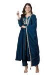 MOKOSH Women’s Anarkali Kurta Set with Dupatta