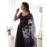 Fashion Basket Women's Georgette Anarkali Dress