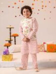 AJ DEZINES Boys Ethnic Kurta Pajama Set
