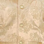 Pro-Ethic Style Developer Kurta Pajama For Kids Boys With Waistcoat | Silk | Floral | Traditional Dress (S-209)