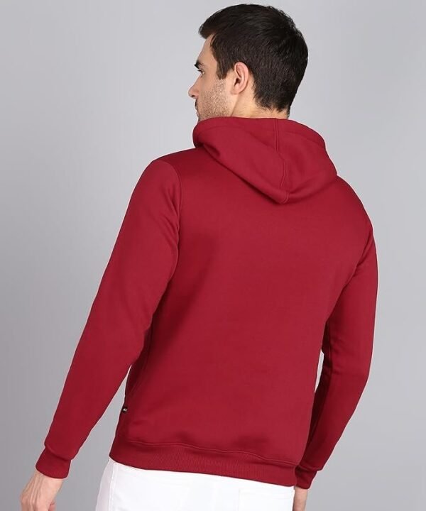 Men's Textured Knit Hoodie