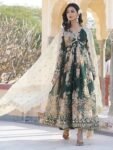 Fashion Basket Havy Silk Printed Anarkali Kurta Set for Women